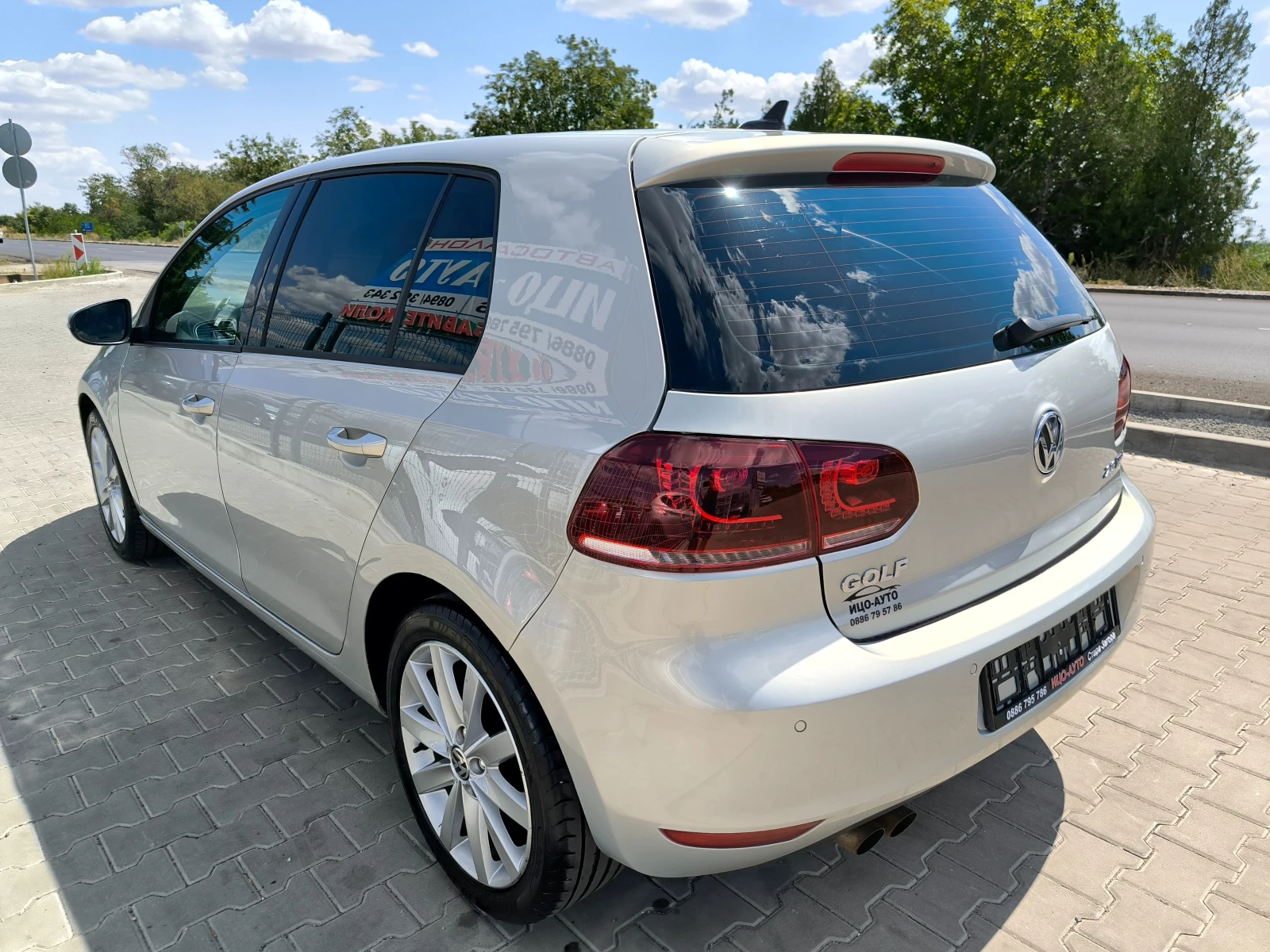 VW Golf 6-2, 0 ТDi-140k.c.ABTOMAT, HABИ, LED, EBPO 5B!, снимка 4 - Автомобили и джипове - 55672611