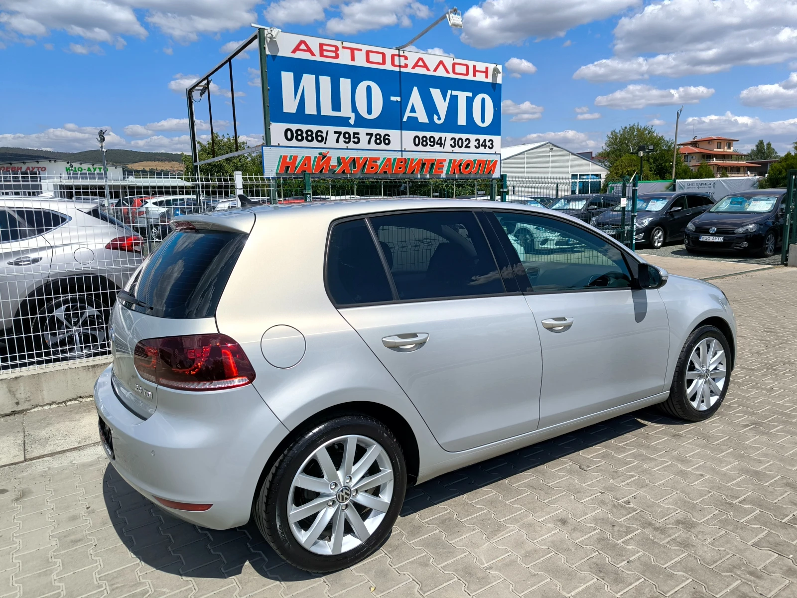 VW Golf 6-2, 0 ТDi-140k.c.ABTOMAT, HABИ, LED, EBPO 5B!, снимка 6 - Автомобили и джипове - 55672611