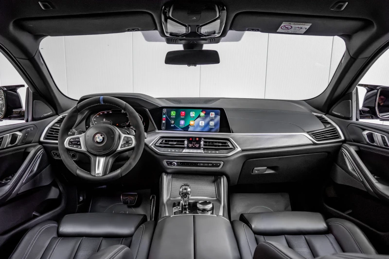 BMW X6 4.0D* X-DRIVE* M-PERFORM* LASER* 360CAM* SWAROVSKI, снимка 13 - Автомобили и джипове - 51991316