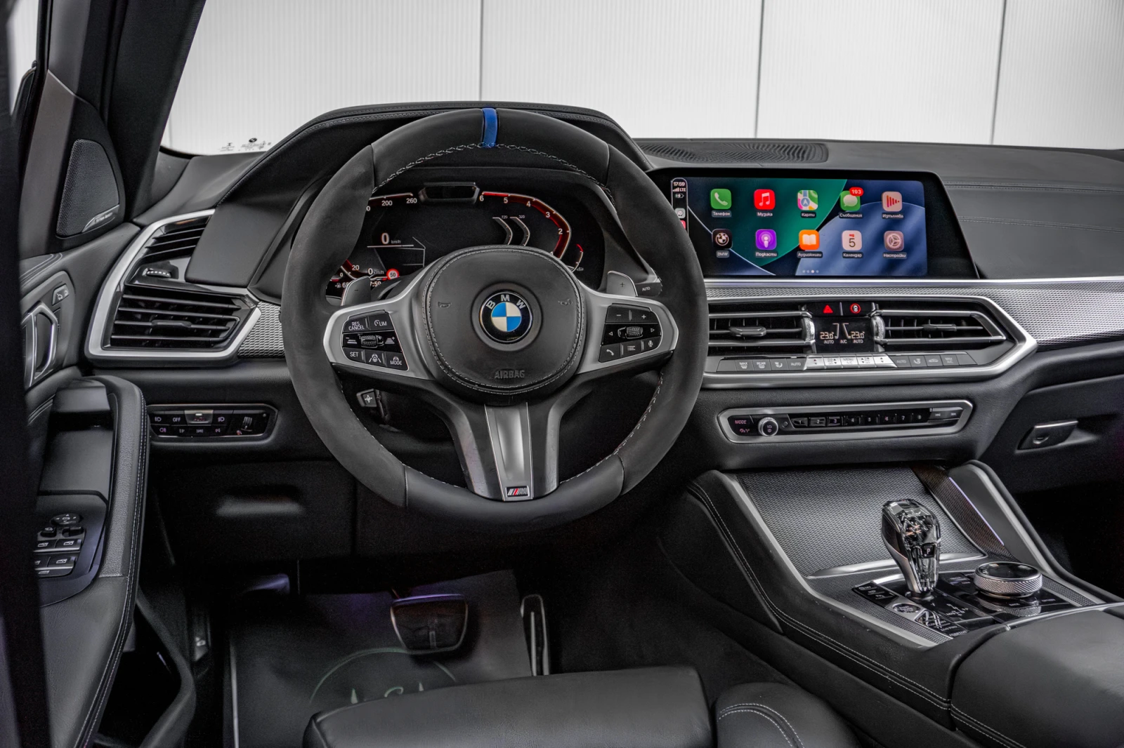 BMW X6 4.0D* X-DRIVE* M-PERFORM* LASER* 360CAM* SWAROVSKI | Mobile.bg   14