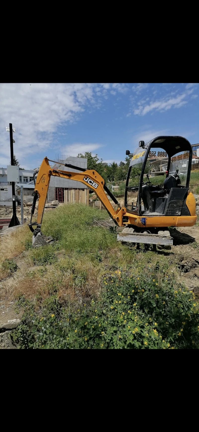 Багер JCB 8014, снимка 4 - Индустриална техника - 53584394