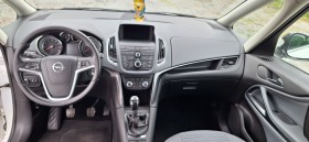 Opel Zafira 1.4 Turbo ГАЗ Evro 6, снимка 9 - Автомобили и джипове - 45539328