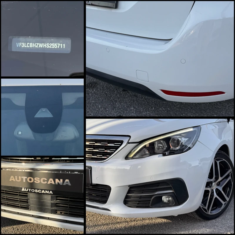 Peugeot 308 1.6HDI-DISTRONIK-EURO-6B-AUTOMAT-NAVI, снимка 14 - Автомобили и джипове - 48025223