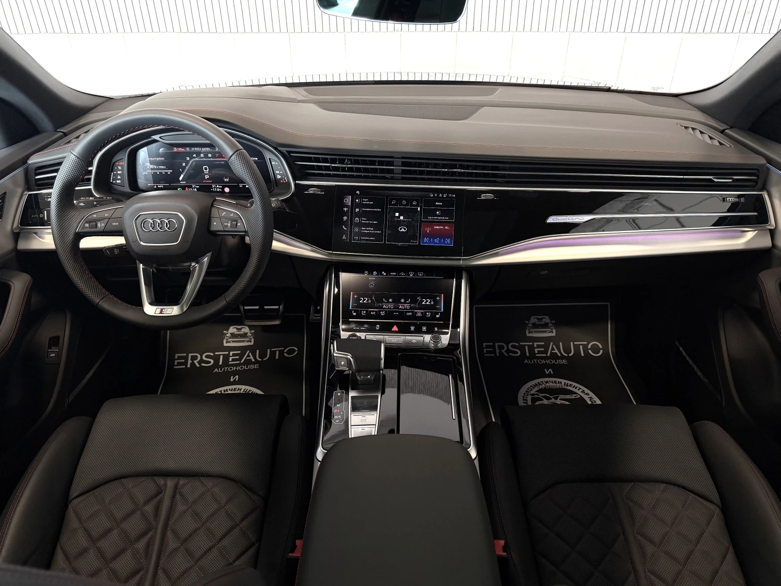 Audi SQ8 TSFI QUATTRO HEAD UP PANO 360 CAMERA, снимка 9 - Автомобили и джипове - 54465222