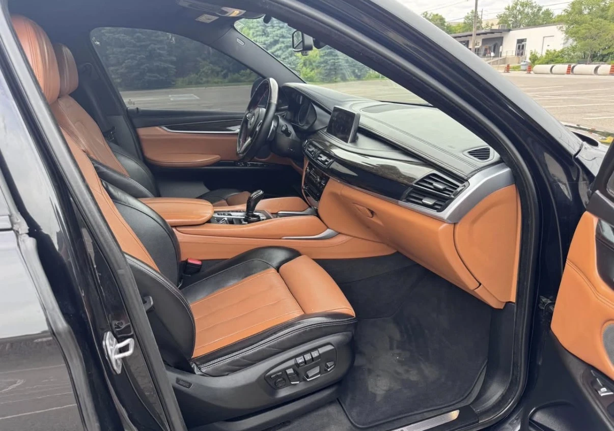 BMW X6 35I * M ПАКЕТ * ОБДУХВАНЕ * HEAD UP * SAFETY PACK , снимка 10 - Автомобили и джипове - 55160403