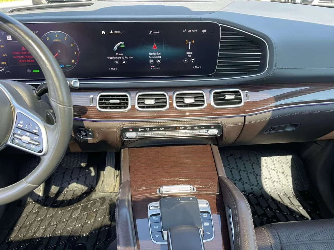 Mercedes-Benz GLE 450 BURMESTER| ОБДУХВАНЕ| HUD| 360CAM| , снимка 15 - Автомобили и джипове - 55221921