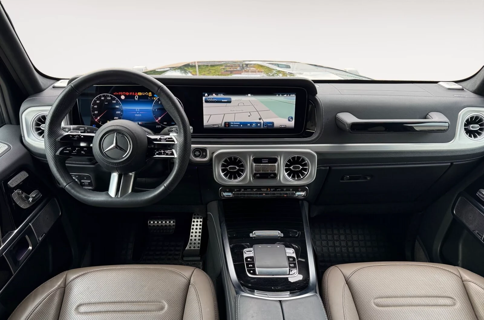 Mercedes-Benz G 450 d* FACELIFT* AMG* BURM* 360CAM* DISTR, снимка 8 - Автомобили и джипове - 56220110