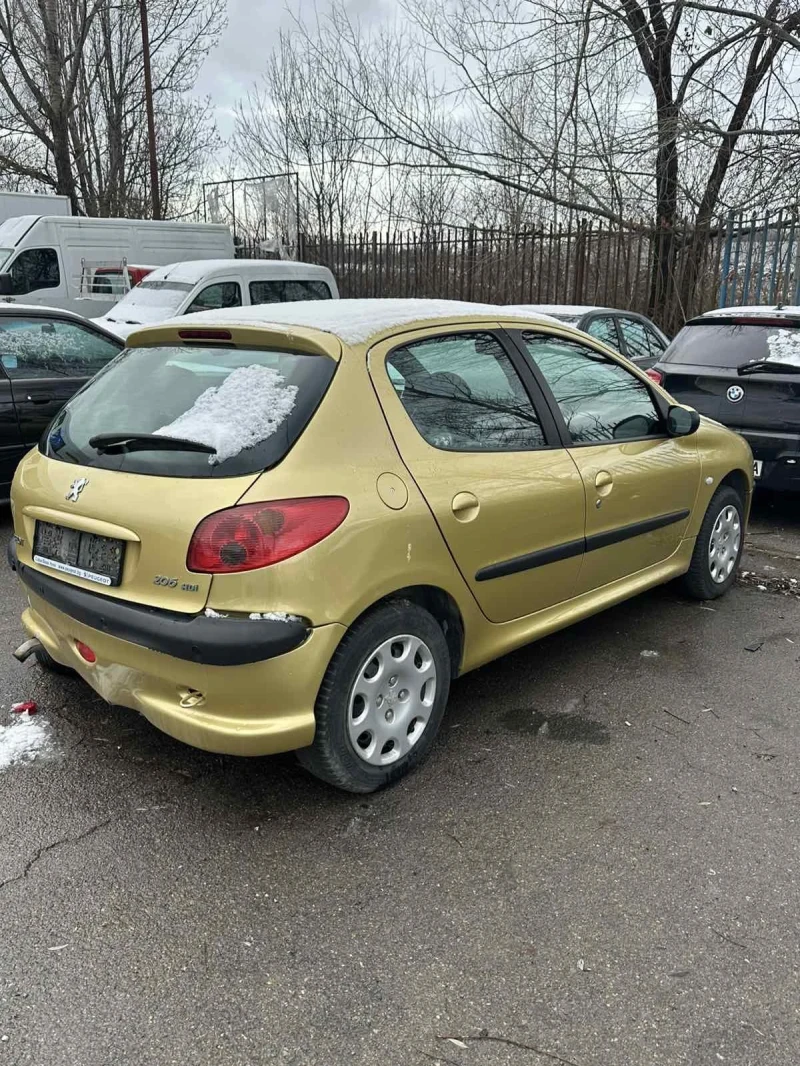 Peugeot 206 1.4 HDI, снимка 2 - Автомобили и джипове - 48699400