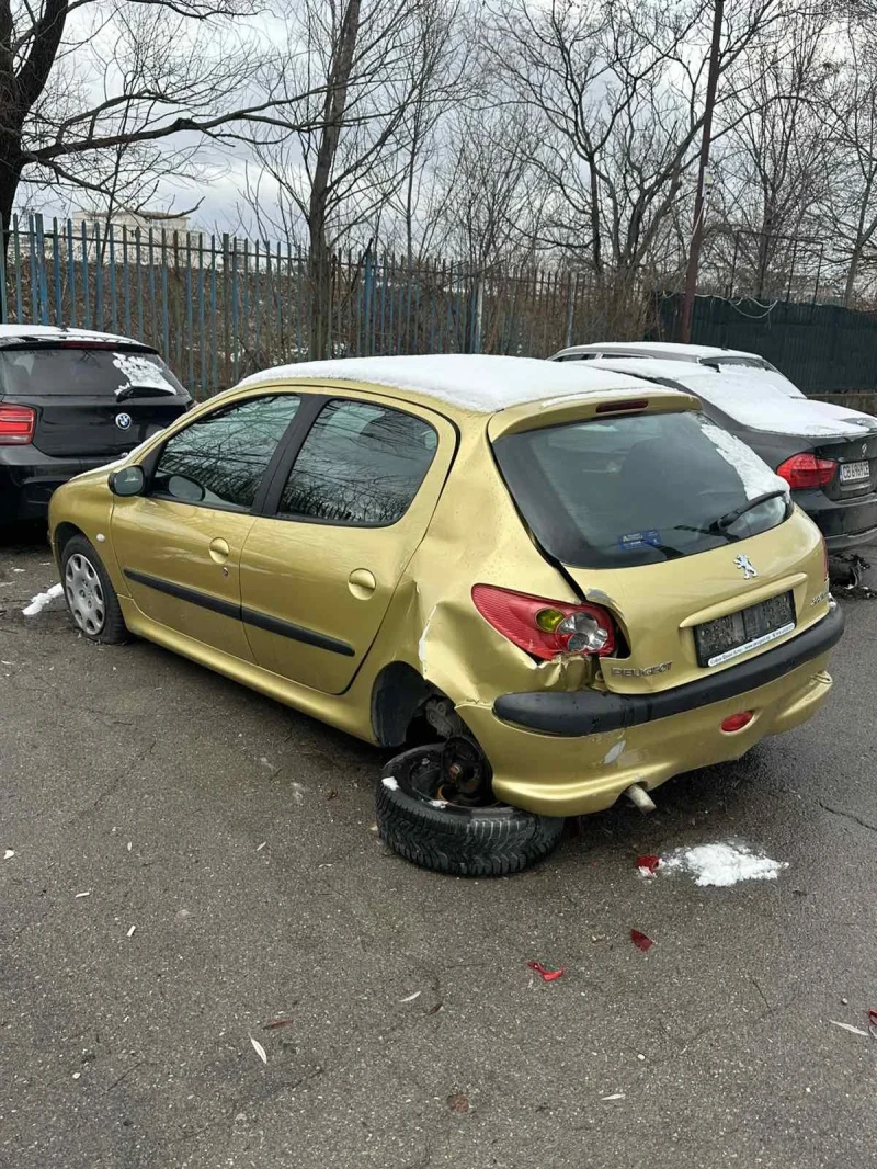 Peugeot 206 1.4 HDI, снимка 3 - Автомобили и джипове - 48699400