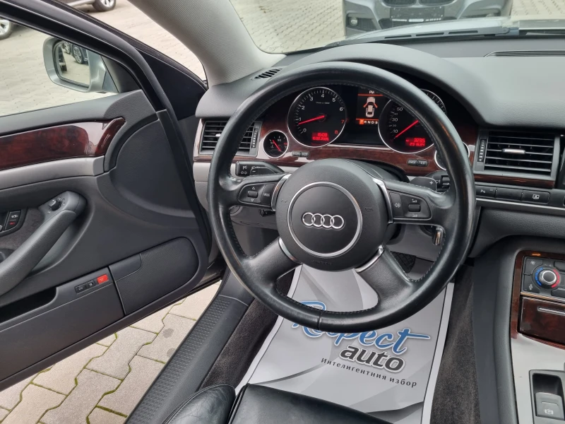 Audi A8 4.2i-335ps QUATTRO/ОБСЛУЖЕН, снимка 13 - Автомобили и джипове - 53428903