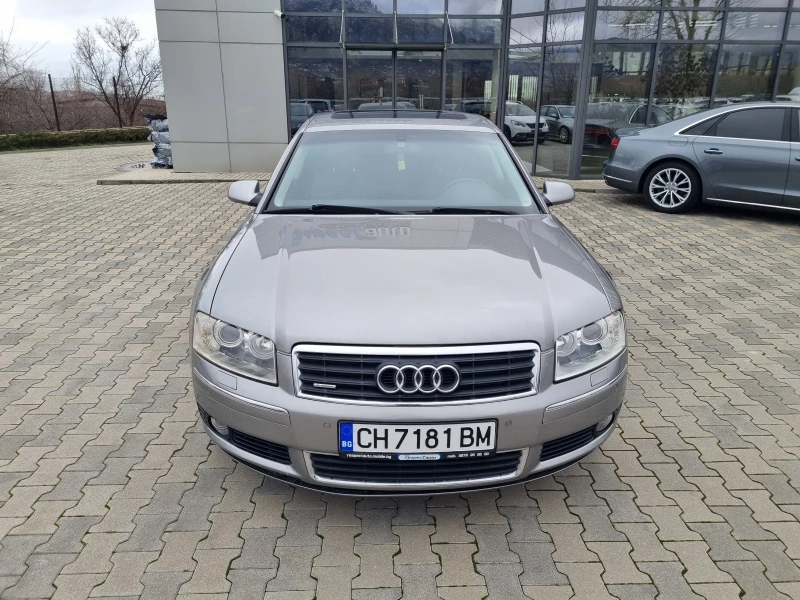 Audi A8 4.2i-335ps QUATTRO/ОБСЛУЖЕН, снимка 2 - Автомобили и джипове - 53428903