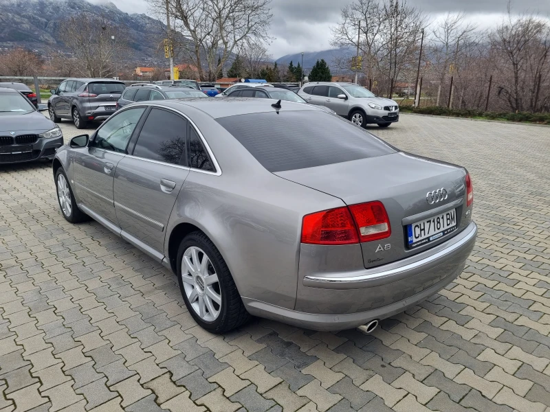 Audi A8 4.2i-335ps QUATTRO/ОБСЛУЖЕН, снимка 4 - Автомобили и джипове - 53428903