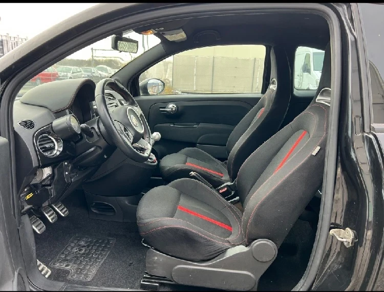 Fiat 500 ABARTH BLACK, снимка 11 - Автомобили и джипове - 49395286