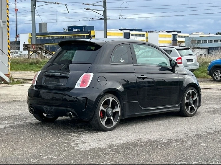 Fiat 500 ABARTH BLACK, снимка 5 - Автомобили и джипове - 49395286