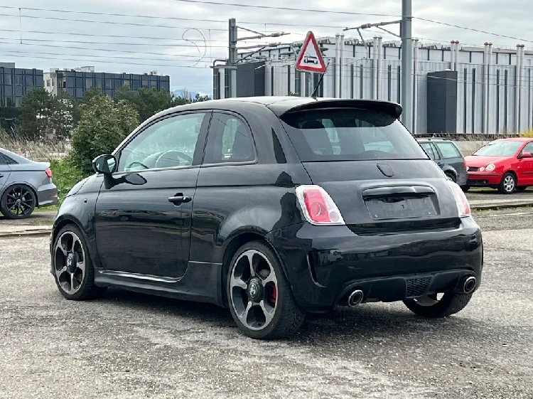 Fiat 500 ABARTH BLACK, снимка 6 - Автомобили и джипове - 49395286