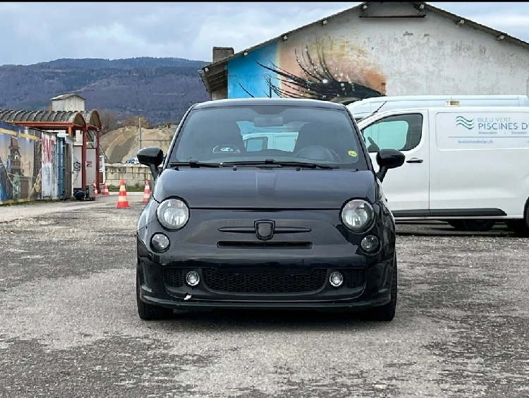 Fiat 500 ABARTH BLACK, снимка 3 - Автомобили и джипове - 49395286