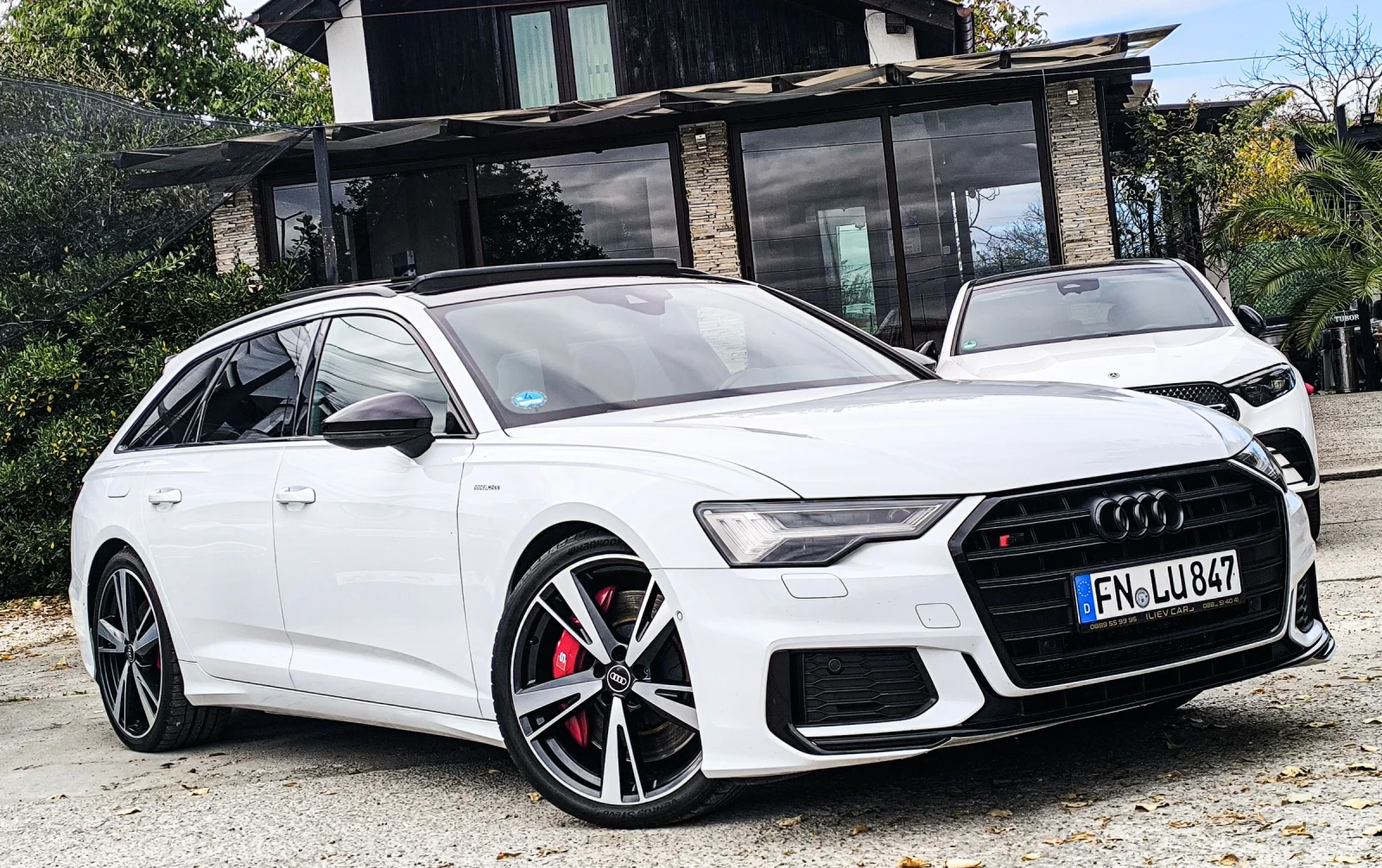 Audi S6 3.0TDI* 344к.с.* PANO* MATRIX* GERMANY* BLACK EDIT, снимка 3 - Автомобили и джипове - 56228335