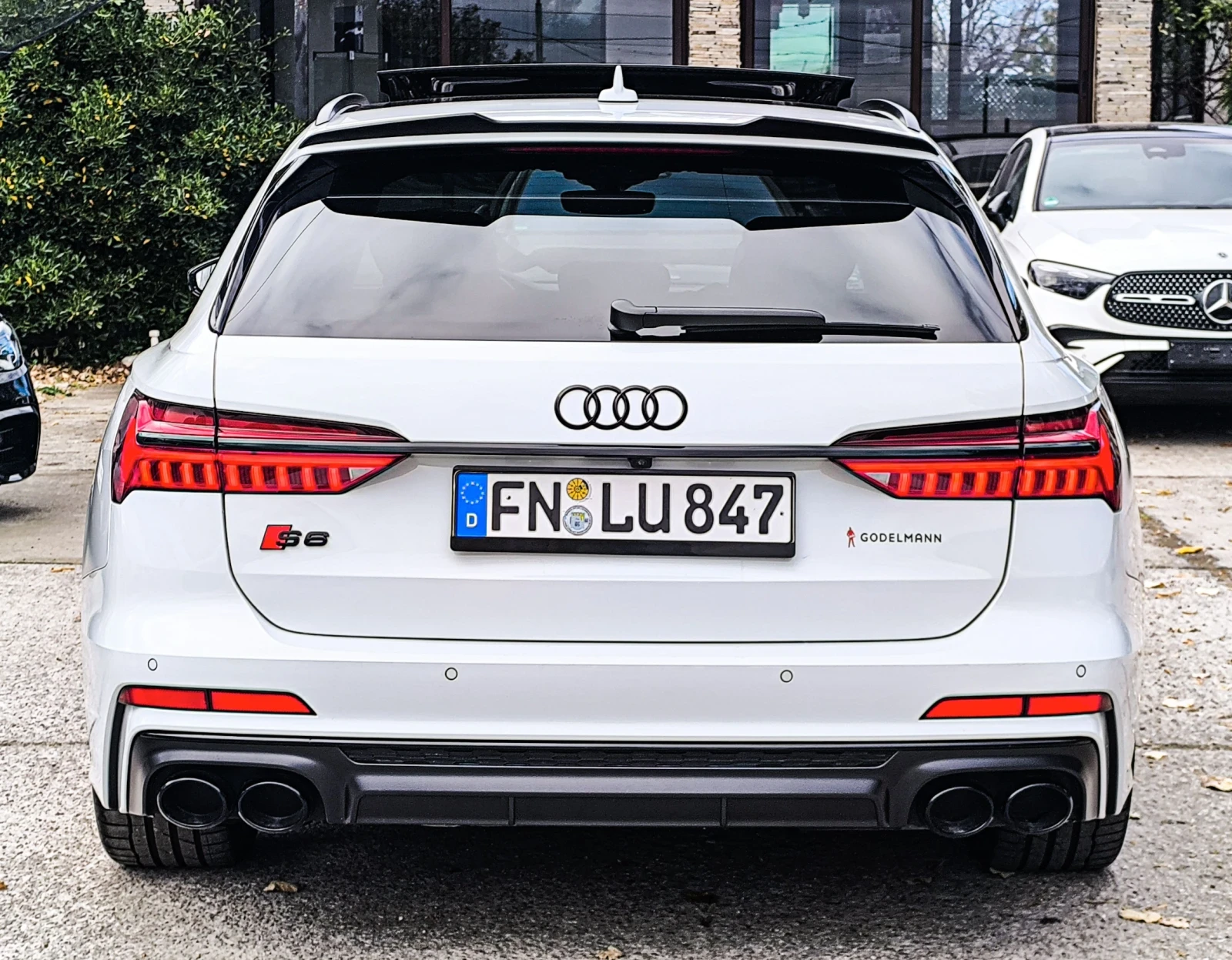 Audi S6 3.0TDI* 344к.с.* PANO* MATRIX* GERMANY* BLACK EDIT, снимка 5 - Автомобили и джипове - 56228335