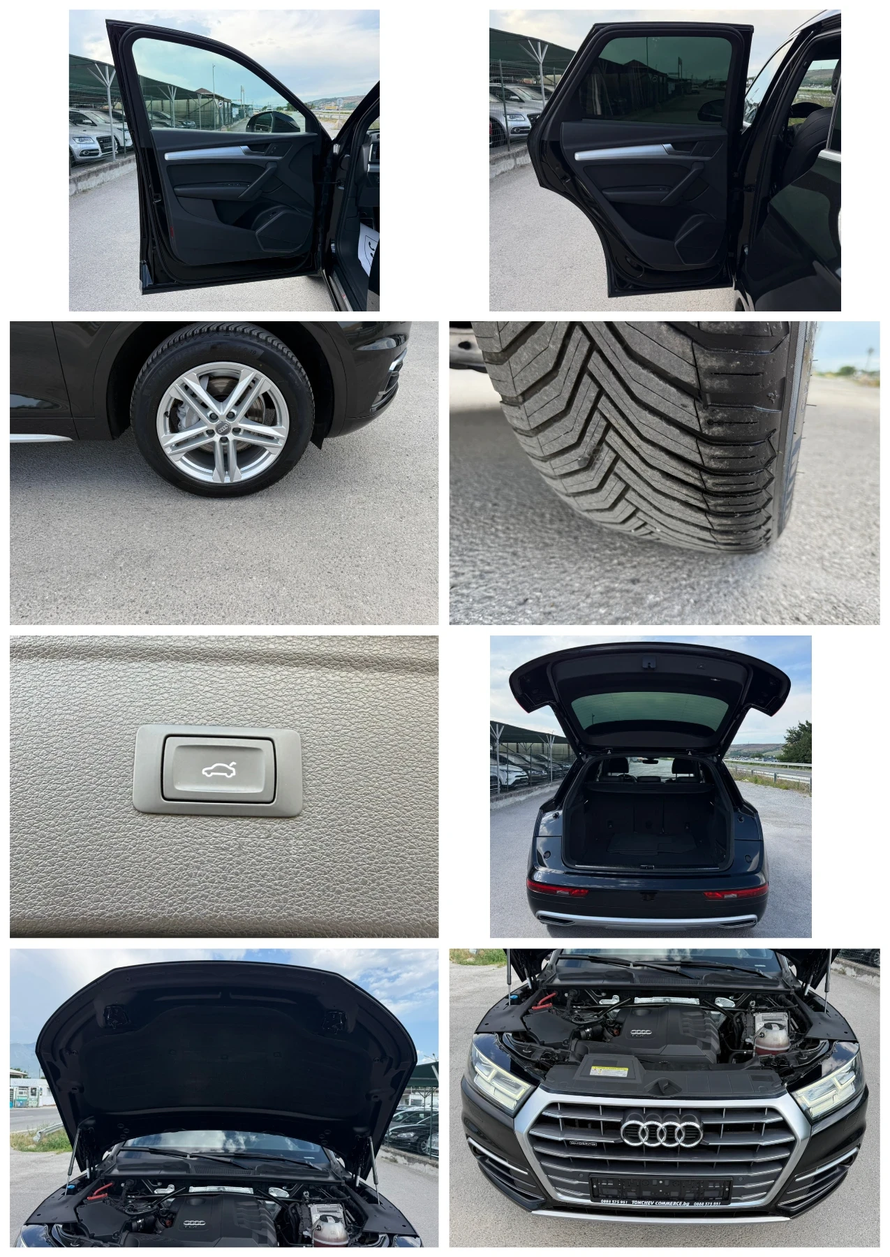 Audi Q5 2.0-TDI-quattro-172.000km-НОВА-S-line+ + + ДИГИТАЛ, снимка 17 - Автомобили и джипове - 55112034