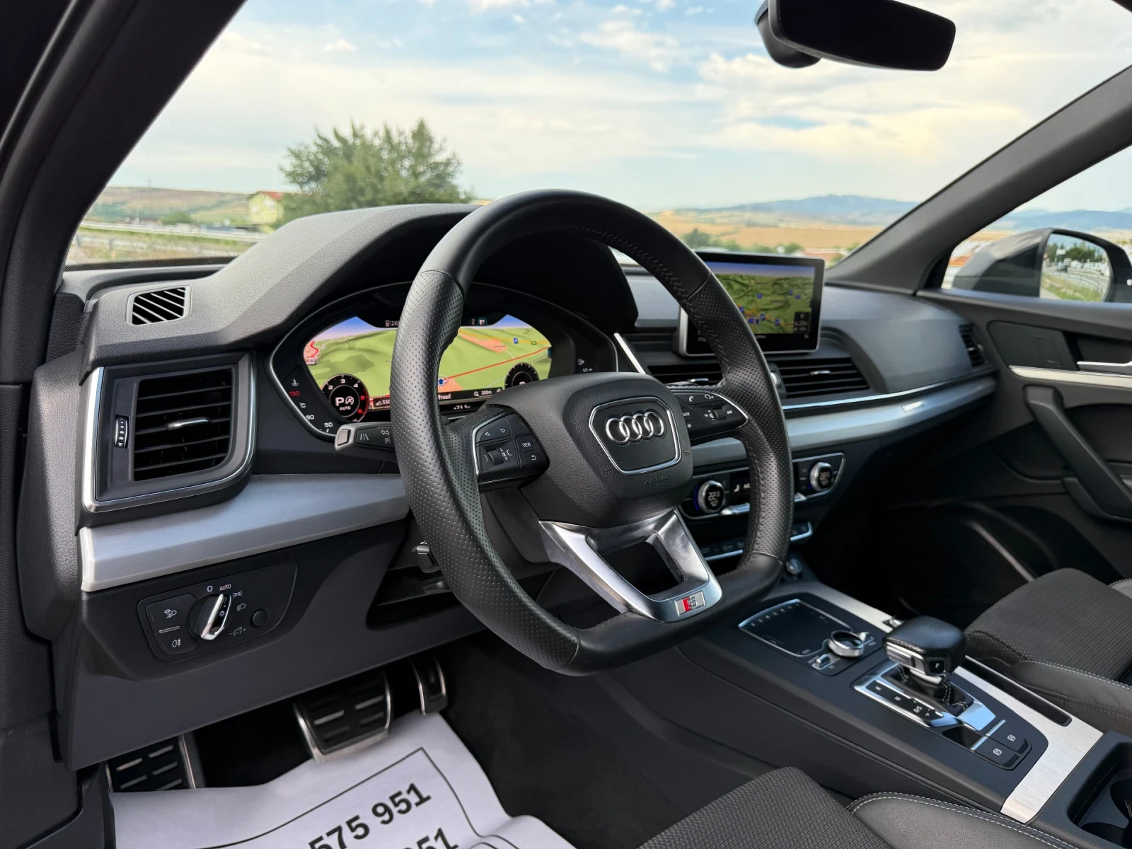 Audi Q5 2.0-TDI-quattro-172.000km-НОВА-S-line+ + + ДИГИТАЛ, снимка 7 - Автомобили и джипове - 55112034