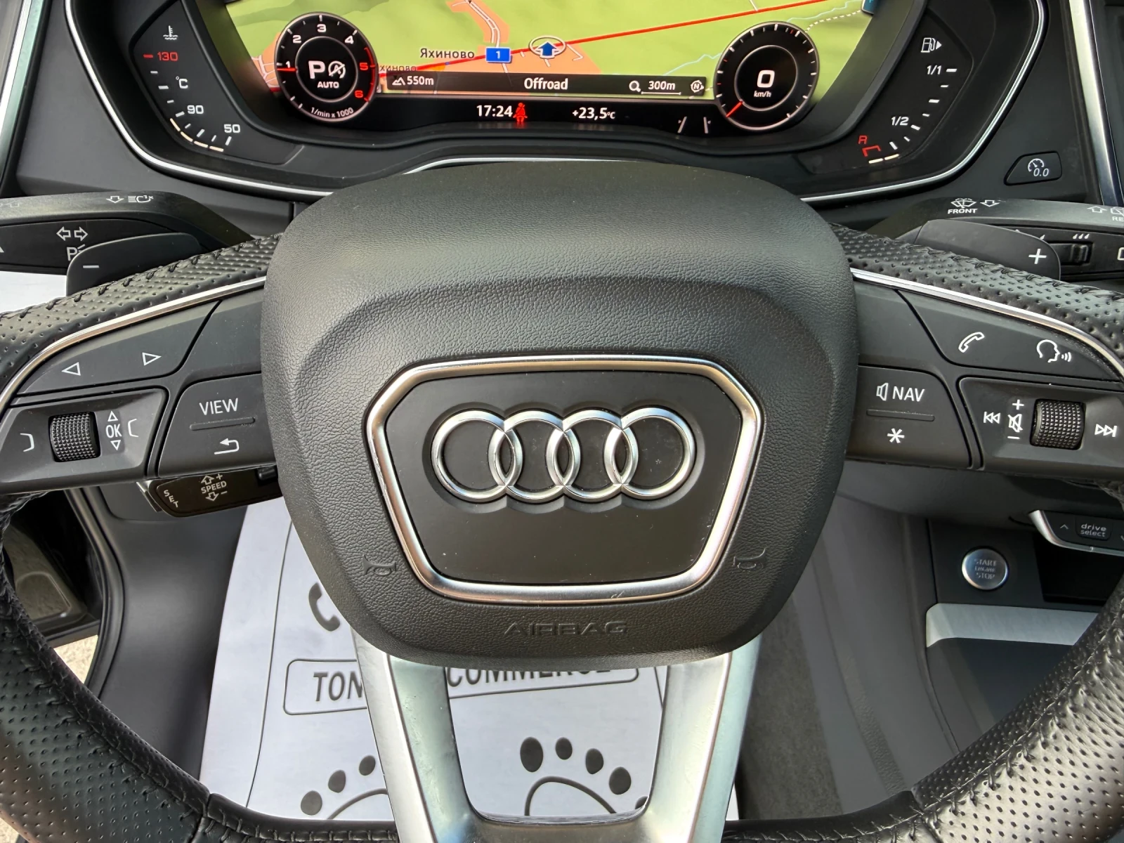 Audi Q5 2.0-TDI-quattro-172.000km-НОВА-S-line+ + + ДИГИТАЛ, снимка 11 - Автомобили и джипове - 55112034