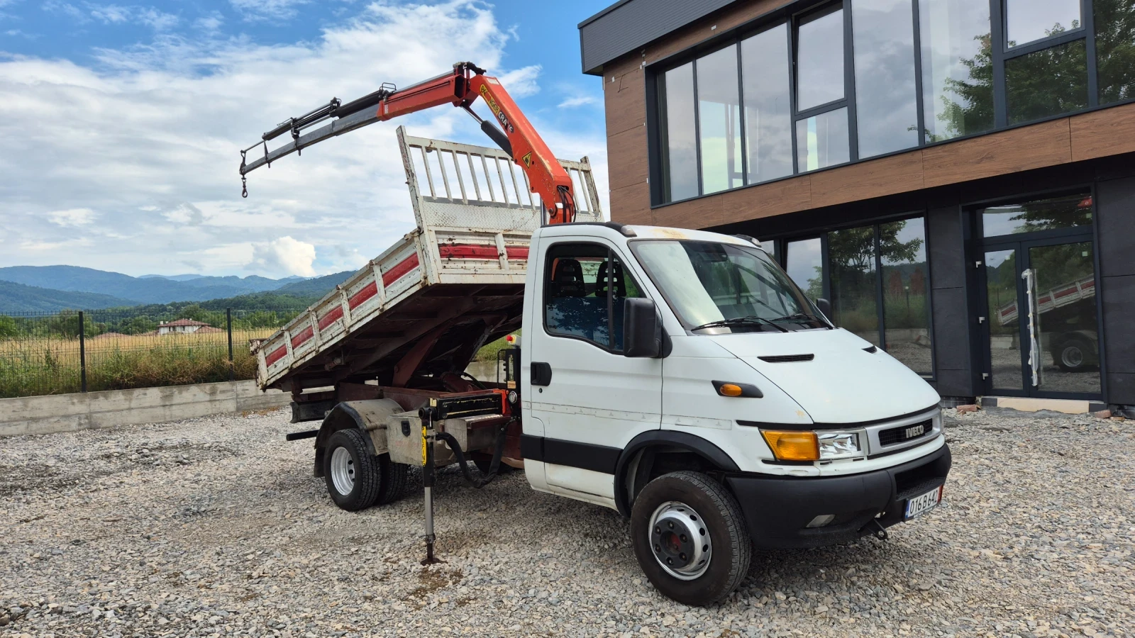 Iveco Daily 65c15* 3.5тона* КЛИМА* САМОСВАЛ+ КРАН, снимка 2 - Бусове и автобуси - 55117472