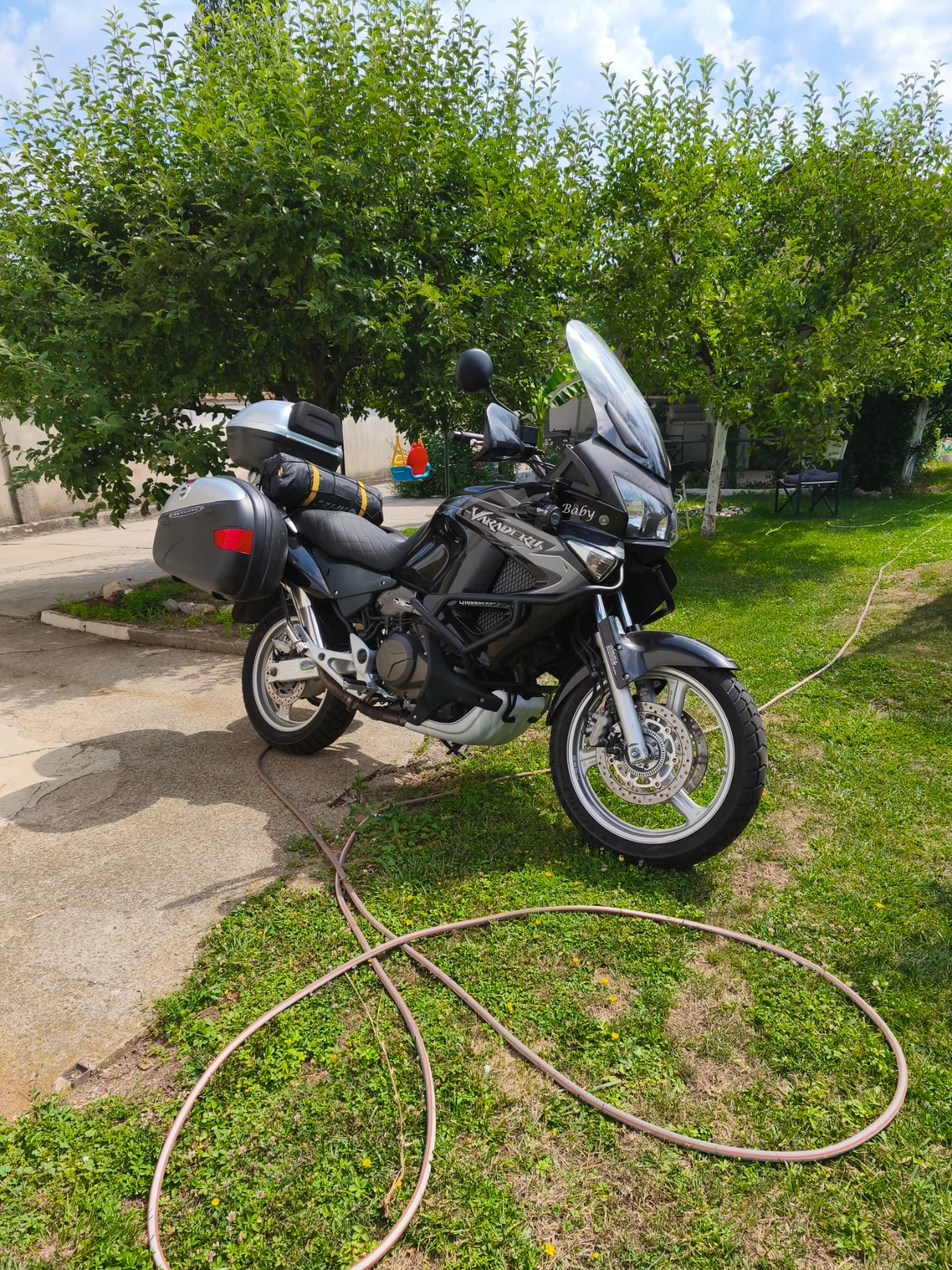 Honda Varadero ABS подгрев на ръкохватките 