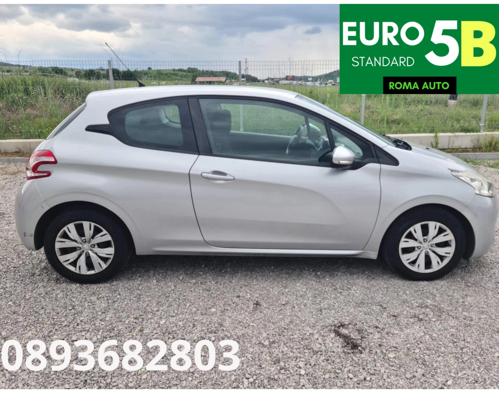 Peugeot 208 1.4HDi-3 врати,    2013г. EURO 5B 144158 KM - изображение 4