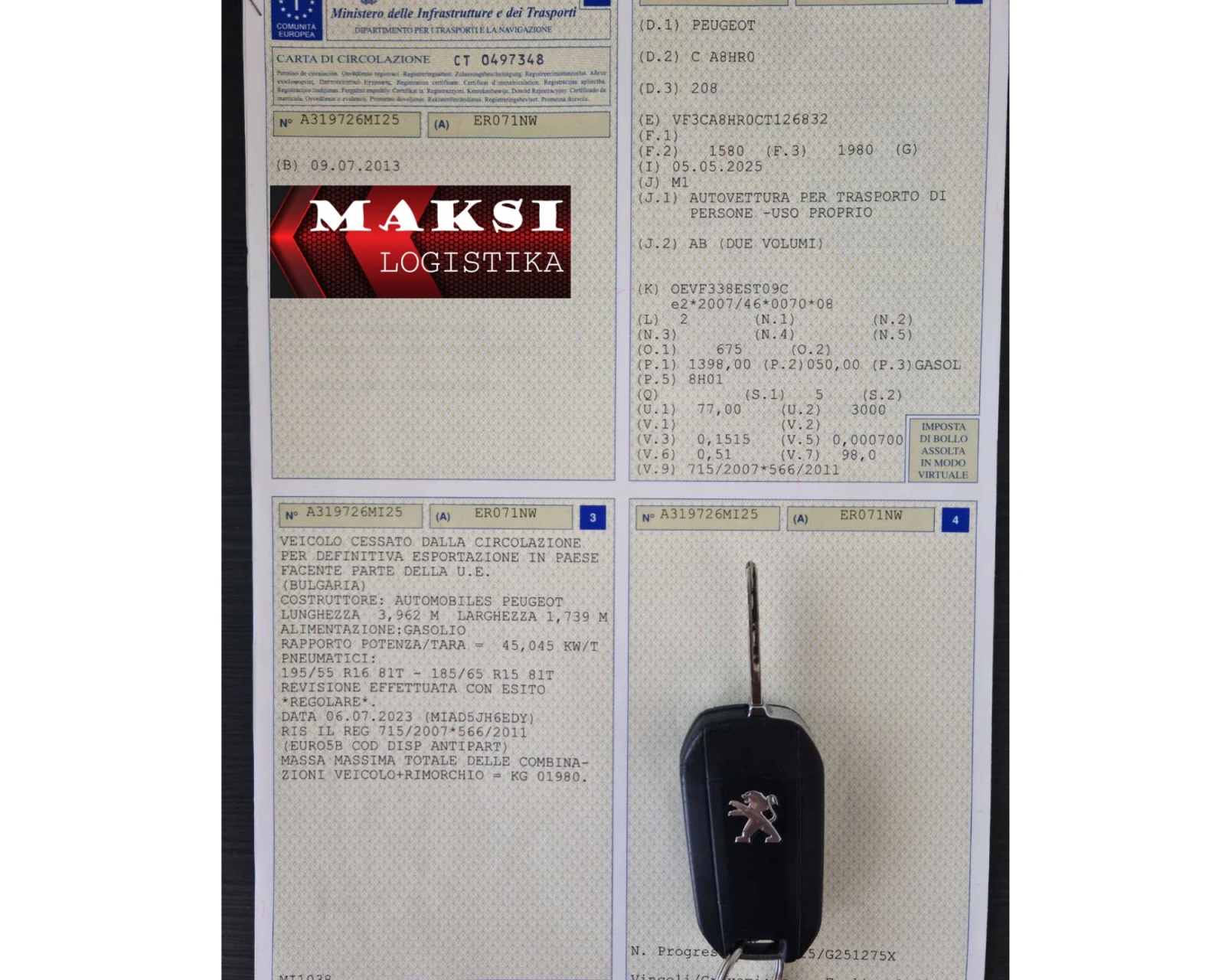 Peugeot 208 1.4HDi-3 ,    2013. EURO 5B 144158 KM | Mobile.bg   12