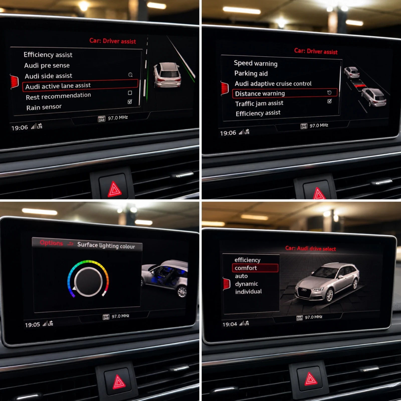 Audi A4 3XSLINE::DISTRONIK::PANORAMA::QUATTRO ::MASSAGE::, снимка 13 - Автомобили и джипове - 54717478