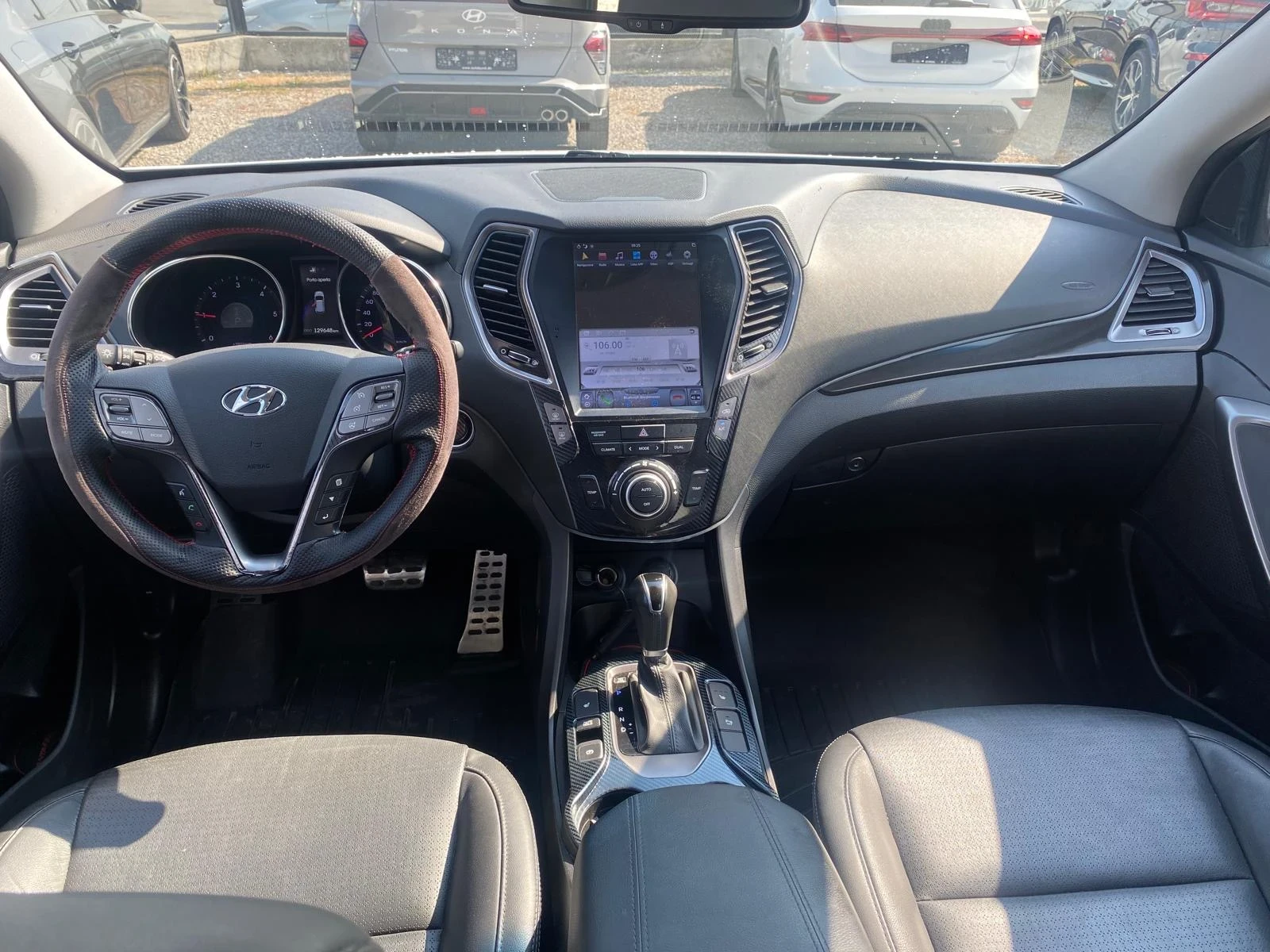 Hyundai Santa fe 129000km* 4WD* КОЖА* КАМЕРА* NAVI* ПОДГРЕВ* 2.2d 1, снимка 4 - Автомобили и джипове - 55451050