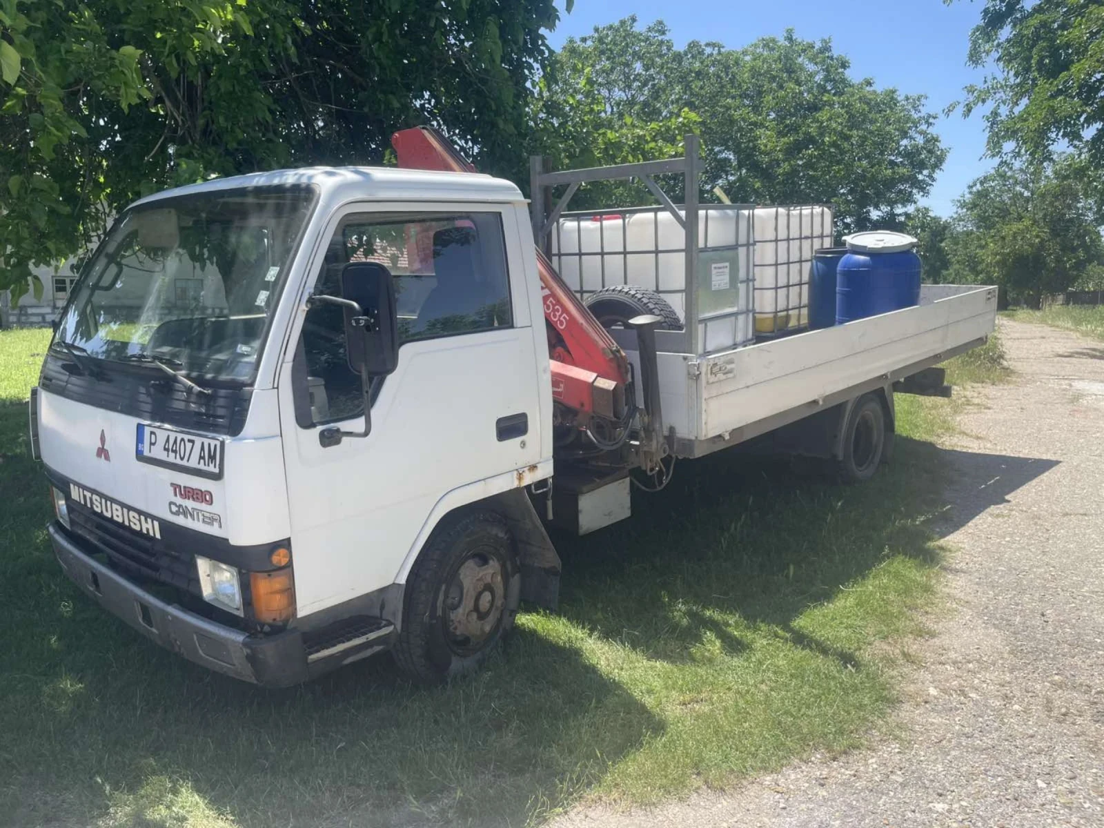 Mitsubishi Canter  Със Кран - изображение 9