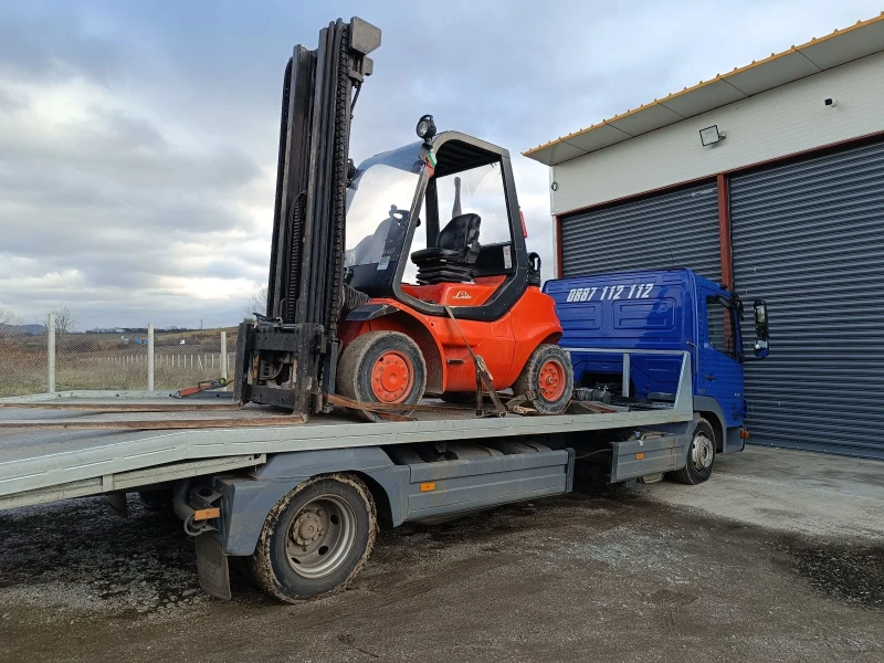 Мотокар Linde Бензин