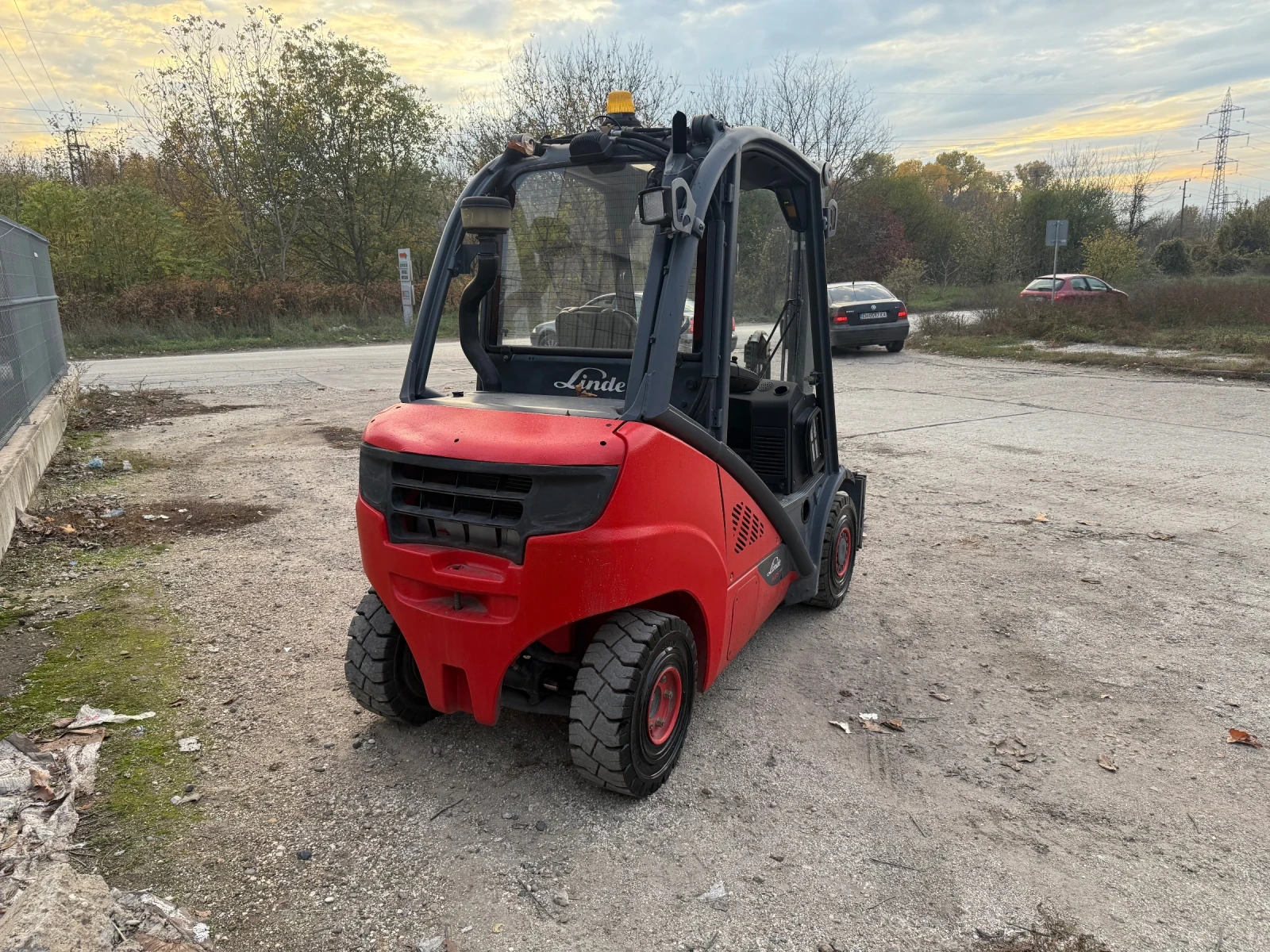 Мотокар Linde Diesel , снимка 5 - Индустриална техника - 56335205