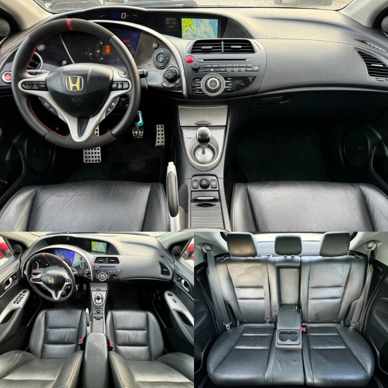 Honda Civic НАВИ / КОЖА / ПАНОРАМА / ИТАЛИЯ, снимка 13 - Автомобили и джипове - 46601605