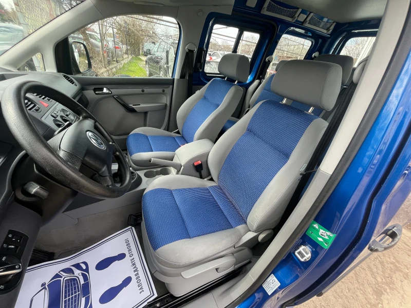 VW Caddy 1.6 БЕНЗИН 7 МЕСТА, снимка 6 - Автомобили и джипове - 49573749