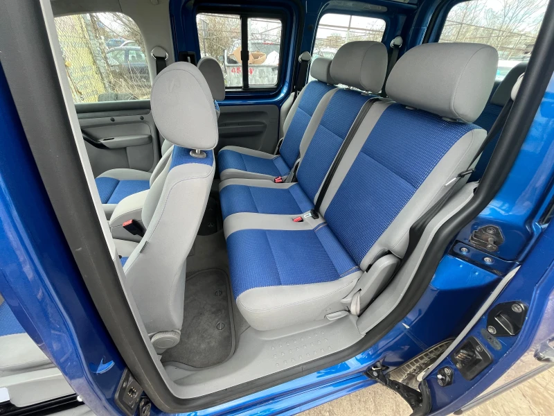 VW Caddy 1.6 БЕНЗИН 7 МЕСТА, снимка 8 - Автомобили и джипове - 49573749