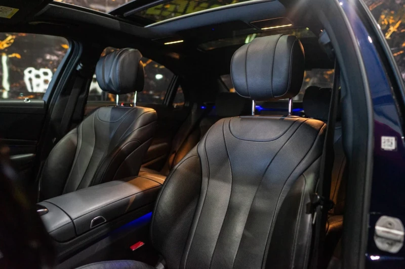 Mercedes-Benz S 500 LONG MEGA FULL AMG LINE ПАНО ЛИЗИНГ 100%, снимка 12 - Автомобили и джипове - 52915772