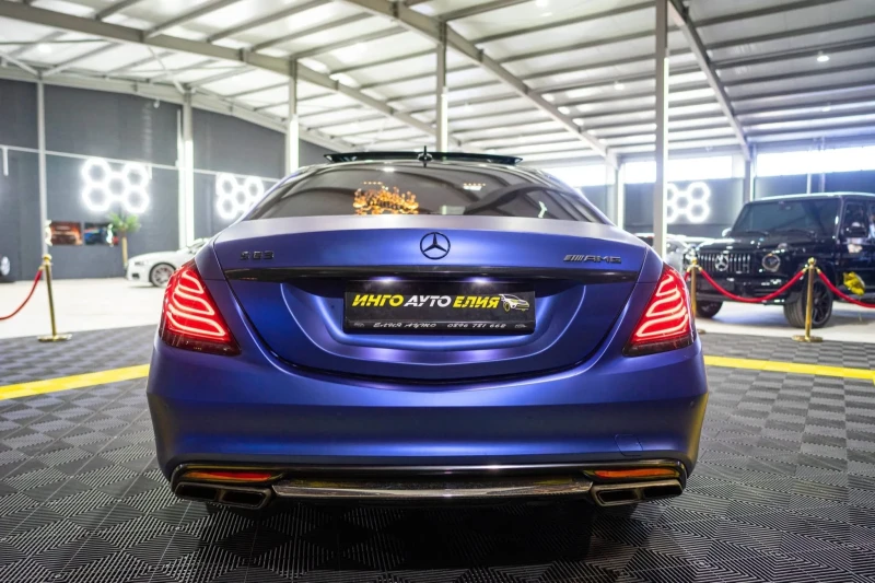 Mercedes-Benz S 500 LONG MEGA FULL AMG LINE ПАНО ЛИЗИНГ 100%, снимка 8 - Автомобили и джипове - 52915772