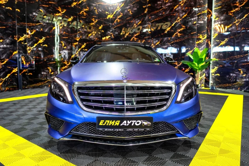 Mercedes-Benz S 500 LONG MEGA FULL AMG LINE ПАНО ЛИЗИНГ 100%, снимка 3 - Автомобили и джипове - 52915772