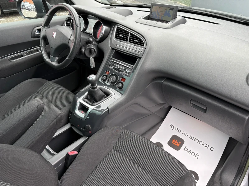 Peugeot 5008 * 1.6HDI* ЛИЗИНГ БЕЗ ДОКАЗАН ДОХОД* БАРТЕР* , снимка 9 - Автомобили и джипове - 53524145