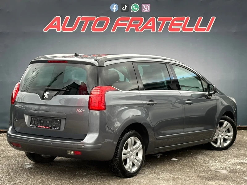 Peugeot 5008 * 1.6HDI* ЛИЗИНГ БЕЗ ДОКАЗАН ДОХОД* БАРТЕР* , снимка 4 - Автомобили и джипове - 53524145