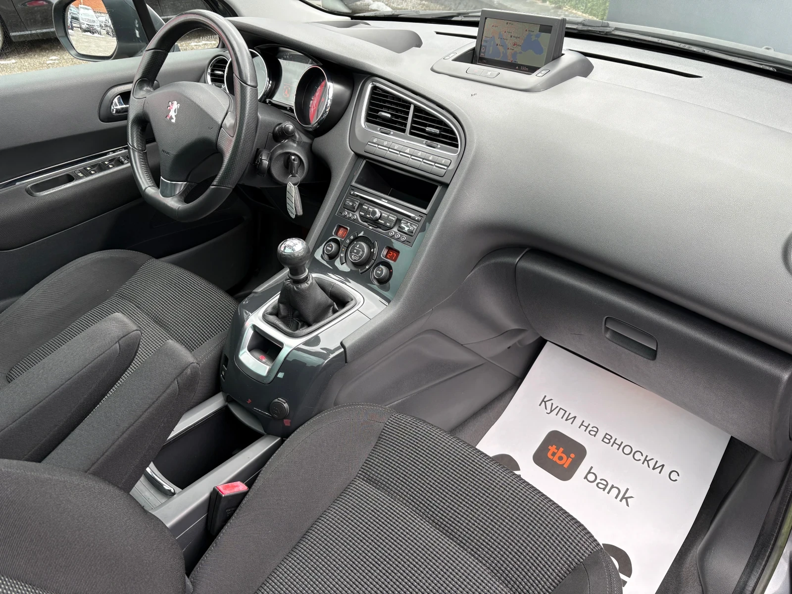 Peugeot 5008 * 1.6HDI* ЛИЗИНГ БЕЗ ДОКАЗАН ДОХОД* БАРТЕР*  - изображение 9