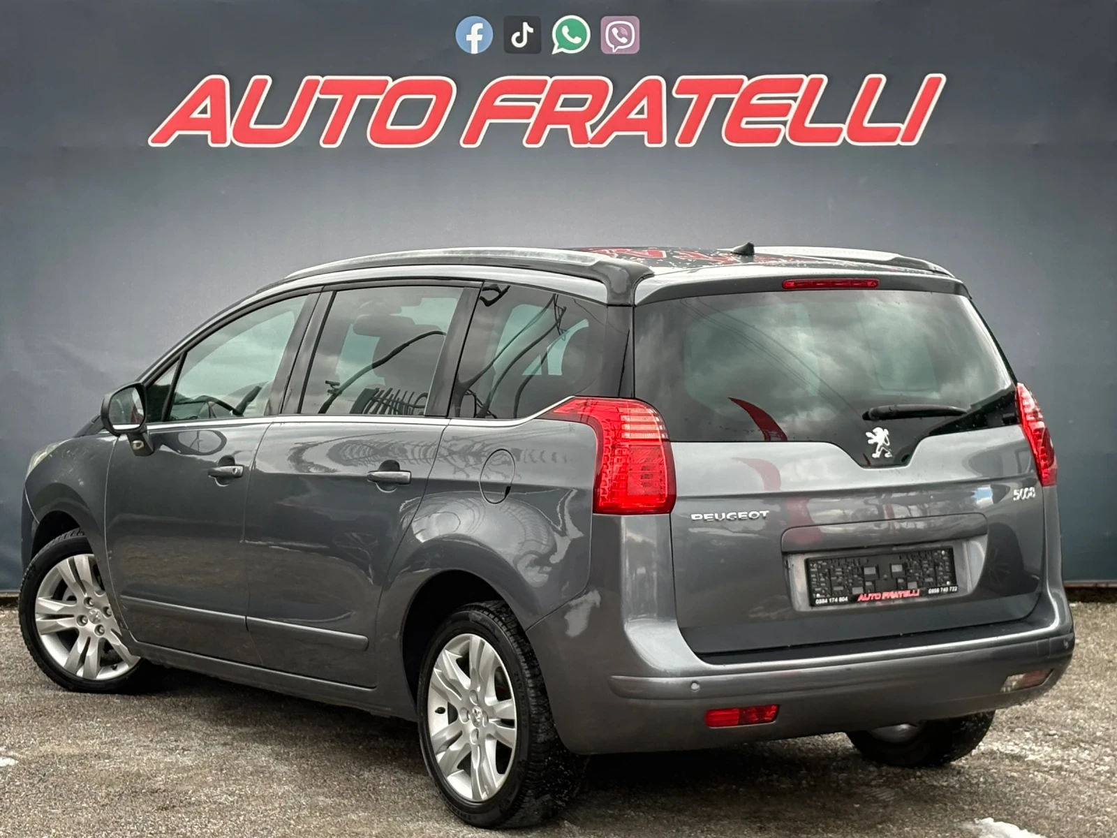 Peugeot 5008 * 1.6HDI* ЛИЗИНГ БЕЗ ДОКАЗАН ДОХОД* БАРТЕР*  - изображение 6