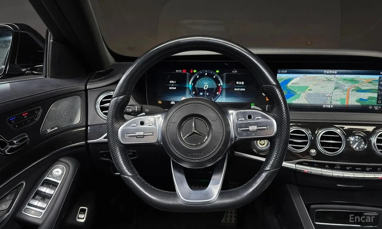 Mercedes-Benz S 350 d 4MATIC /ОБДУХВАНЕ/BURMESTER/ДИСТРОНИК/360 , снимка 9 - Автомобили и джипове - 55940336