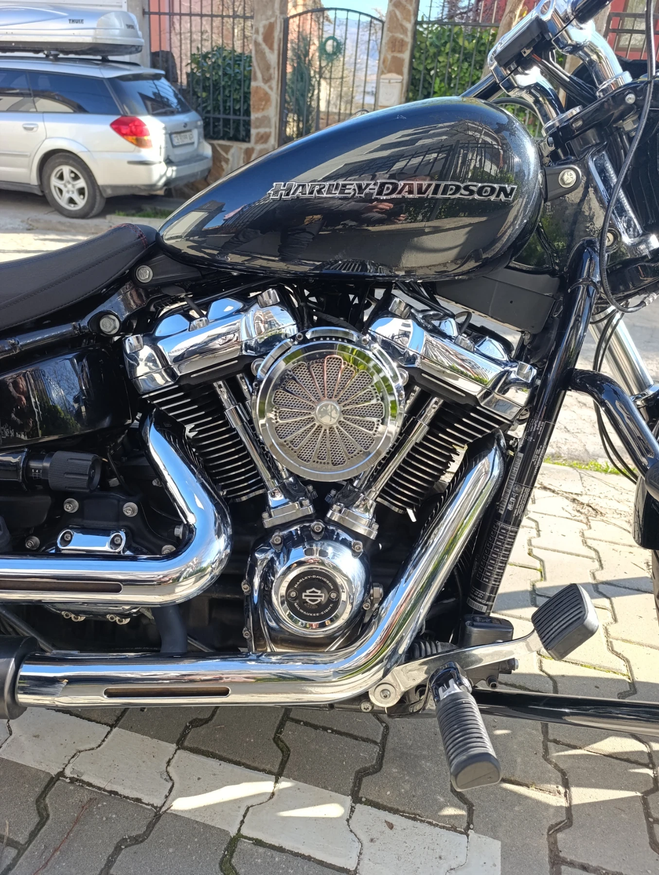 Harley-Davidson Softail BREAKOUT FXBRS Custom, снимка 11 - Мотоциклети и мототехника - 54372728