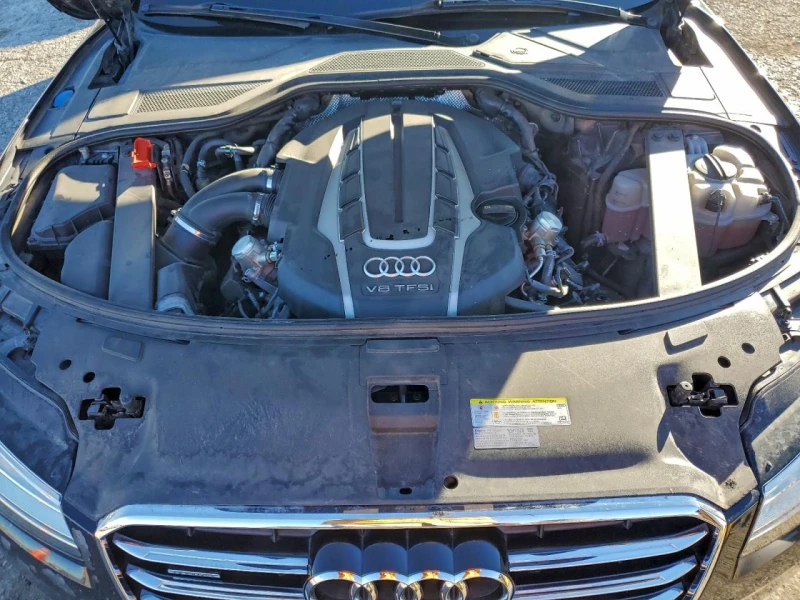 Audi A8 L Quattro* ОБДУХВАНЕ* ПОДГРЕВ* HEAD-UP* BOSE, снимка 11 - Автомобили и джипове - 52878181
