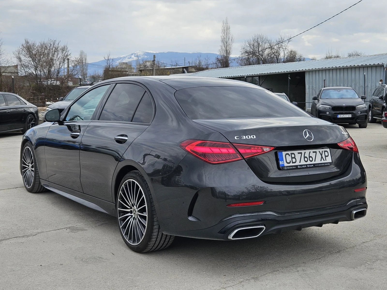Mercedes-Benz C 300 ///AMG 4MATIC 2ГОДИНИ ГАРАНЦИЯ, снимка 4 - Автомобили и джипове - 53975614