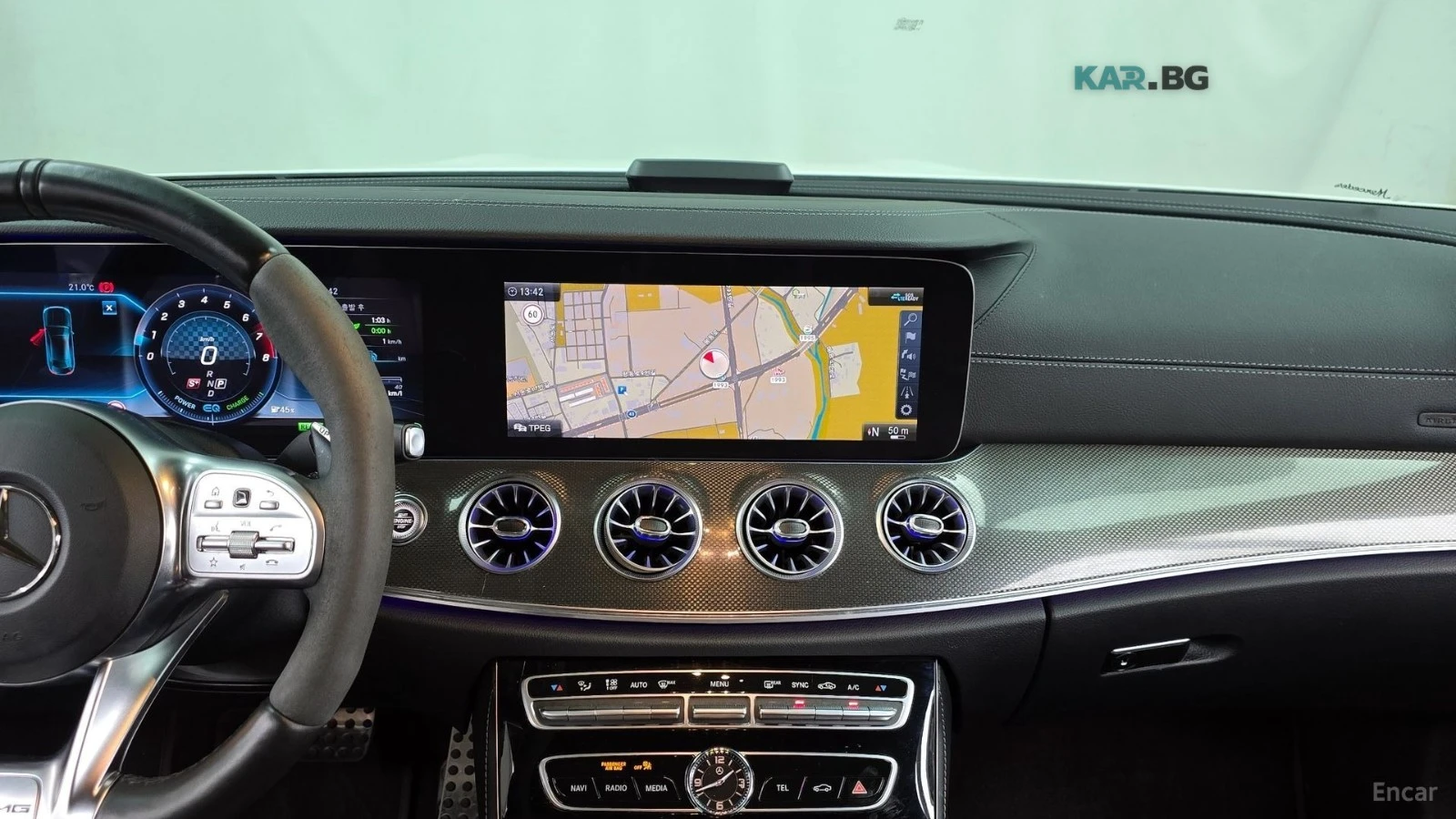 Mercedes-Benz E 53 AMG 4MATIC PLUS* Подгрев* ОБДУХВАНЕ* 360* HUD* Blind S, снимка 12 - Автомобили и джипове - 54969332