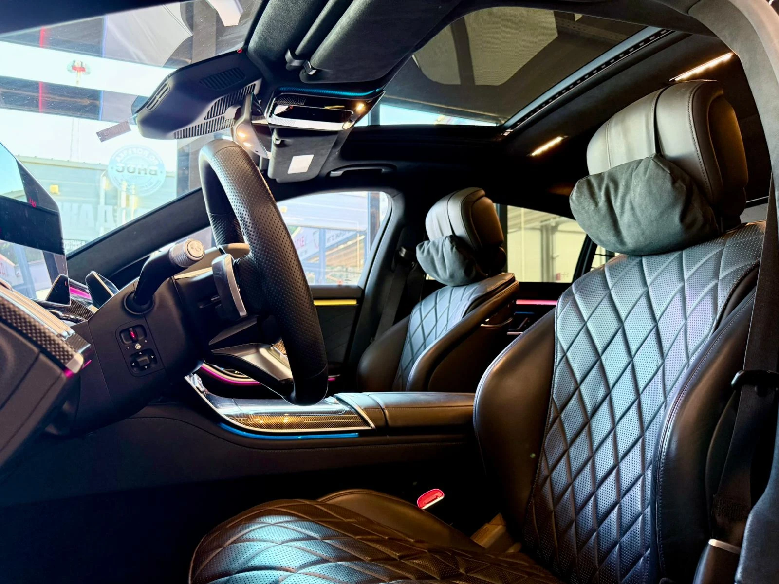Mercedes-Benz S 400 d* Long* AMG* 3D Digital* Chaffeur Pack* Лизинг, снимка 8 - Автомобили и джипове - 55044187
